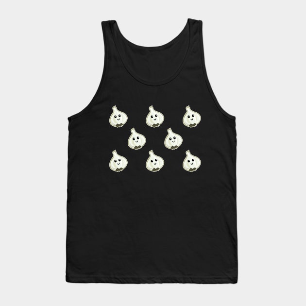 Cute Garlic Tank Top by LunaMay